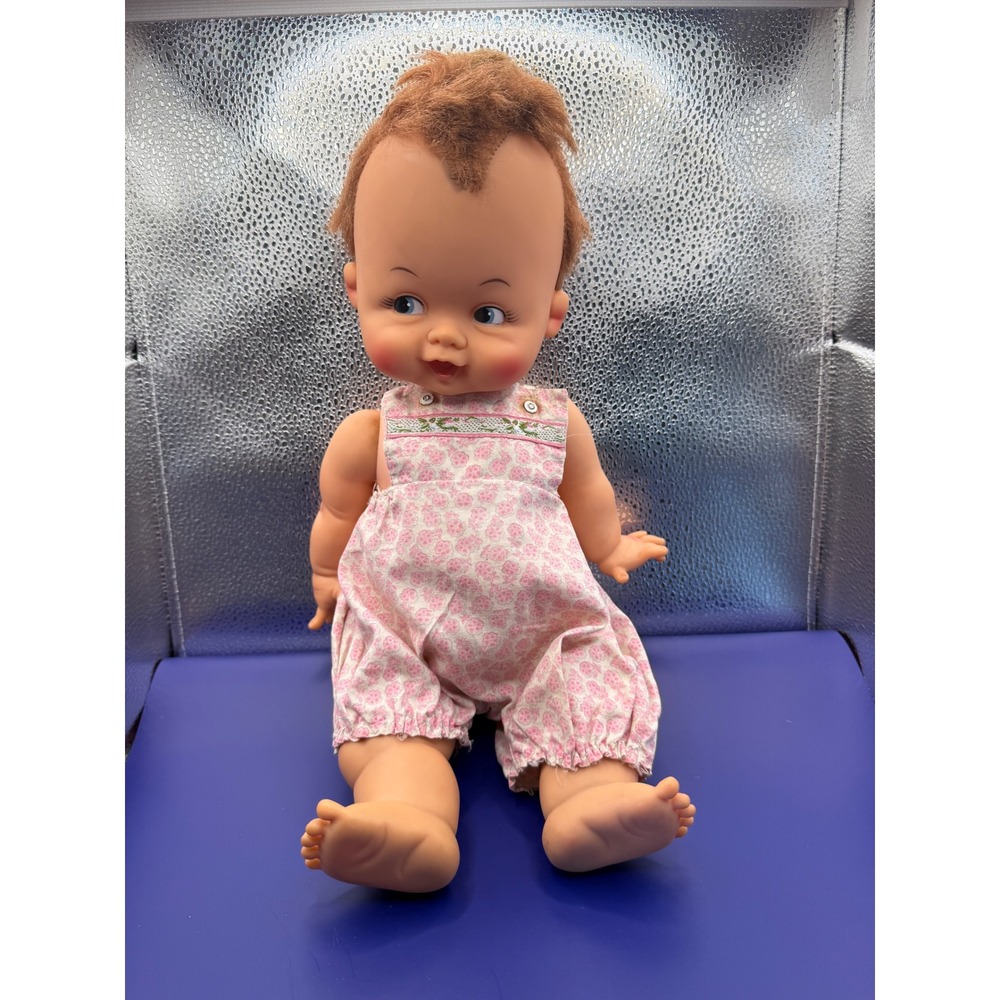 Vintage 1963 Ideal Toy Corp Pettles Hanna-Barbera 15" Baby Doll with Tag